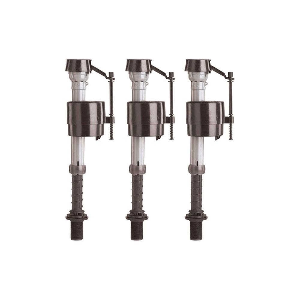 Válvula de enchimento de vaso sanitário Fluidmaster, pacote ajustável universal 3