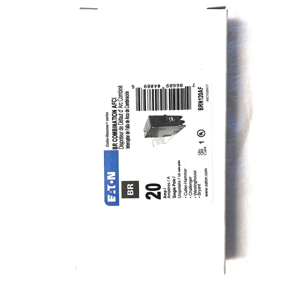 Disjuntor Eaton BR 20 Amp monopolar AFCI 120V