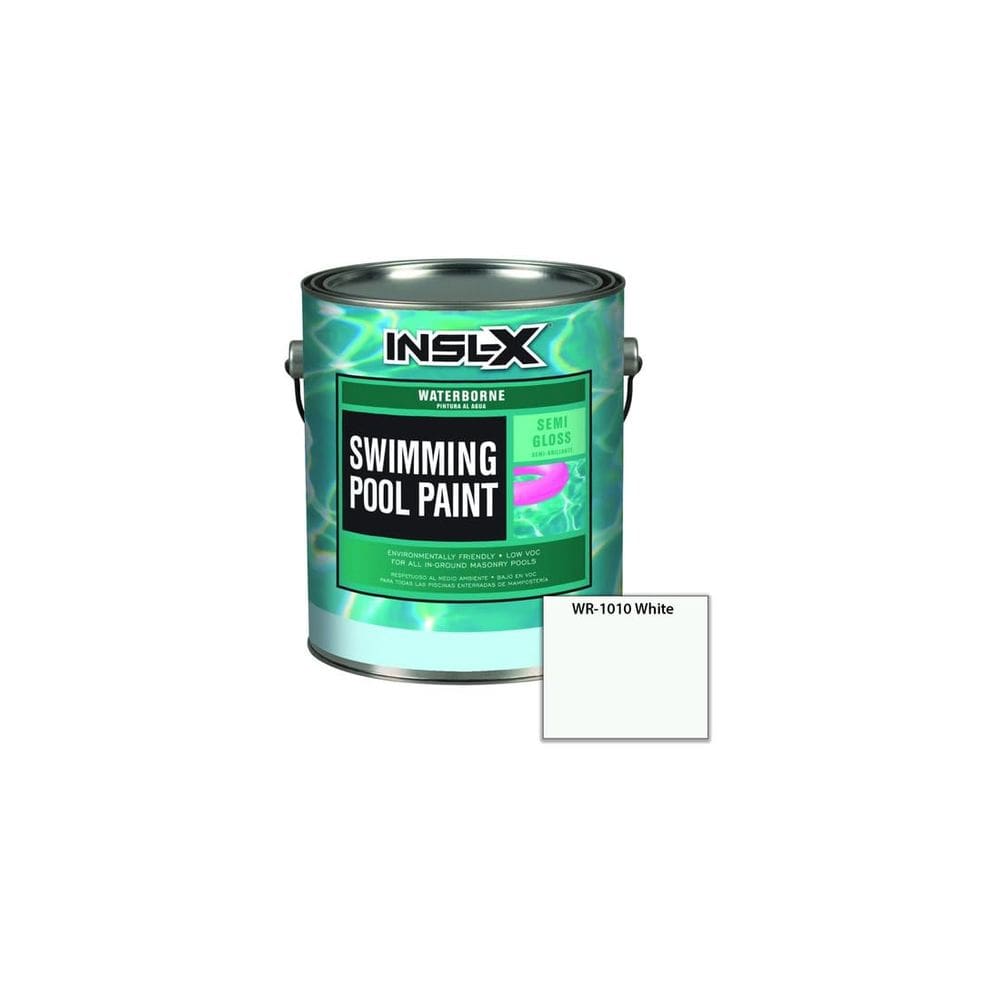 Pintura INSL-X WR1010092-01 Galão de tinta branca para piscina