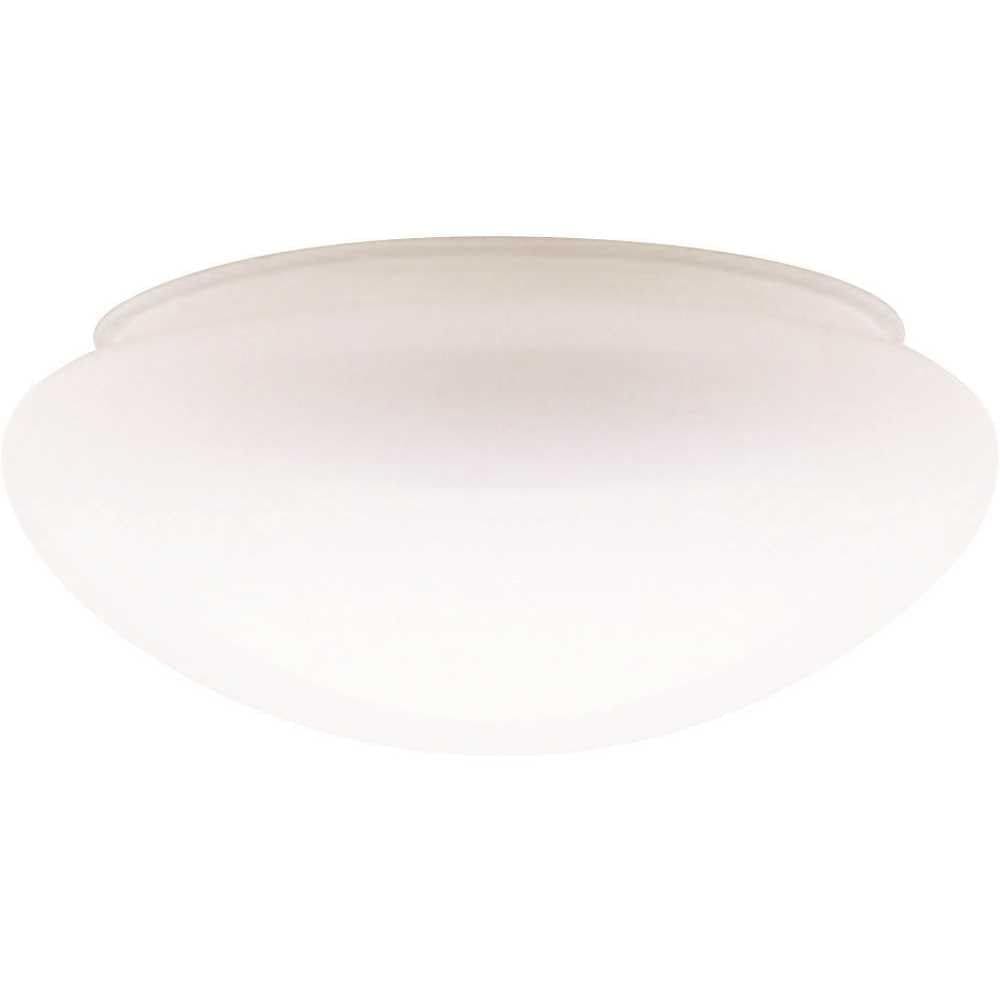 Abajur Westinghouse 8375700 White Glass Mushroom 20cm