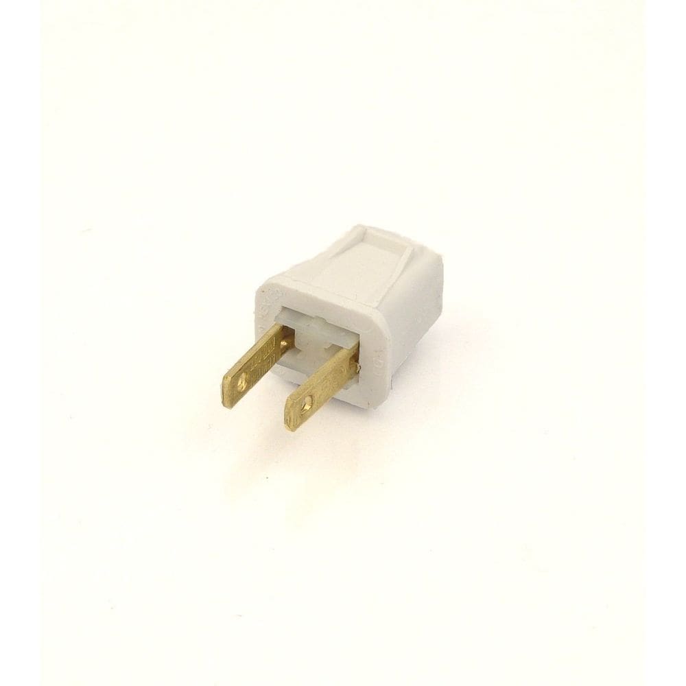 Plugue Leviton 123-7 não polarizado 125V 10A branco