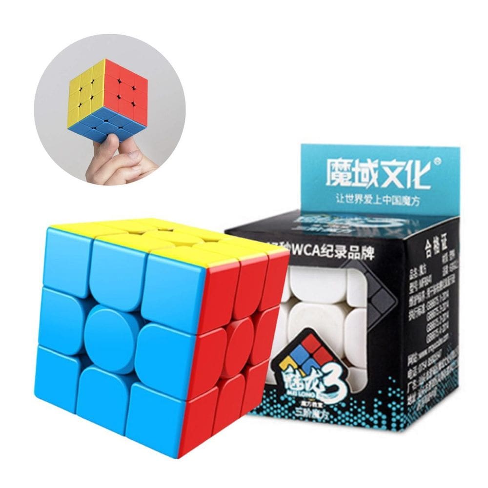 Cubo 3X3X3 Para Relaxamento Colorido Jogo