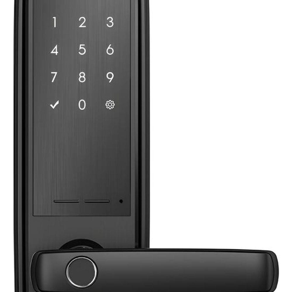 Fechadura Digital Intelbras Biometria Senha Mfv3000 Preto