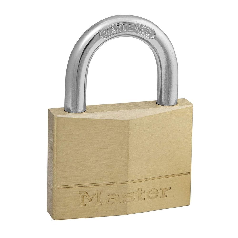 Cadeado Master Lock 150D em latão resistente à corrosão