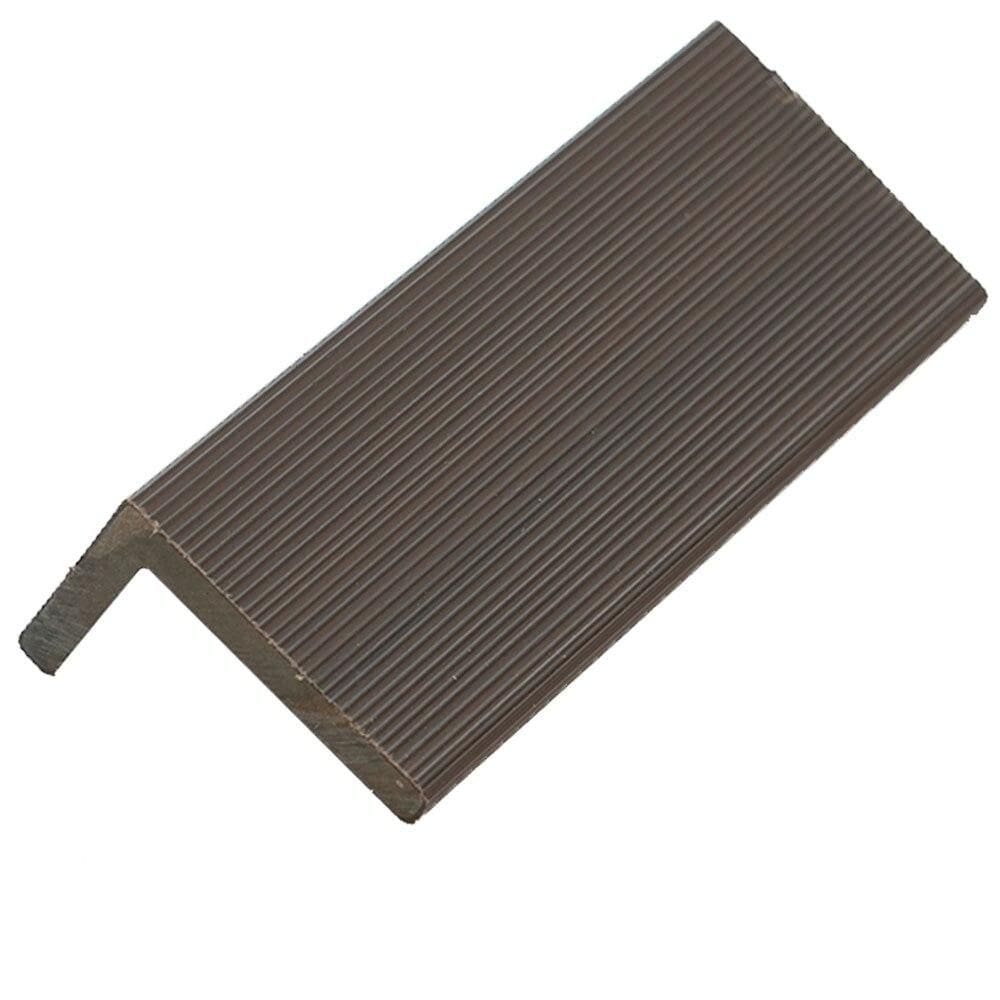 Acabamento para Painel Ripado Modaza WPC Externo, 6 x 290 cm, Ipê