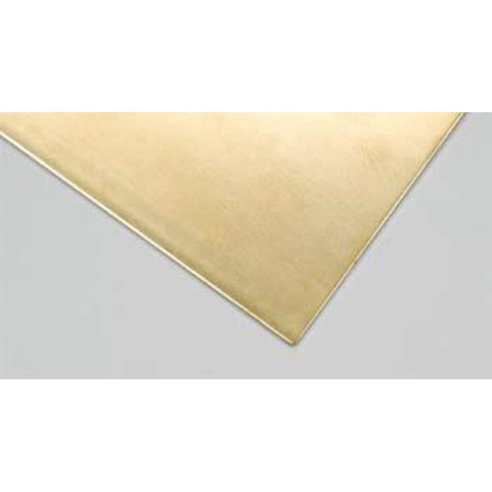 Folha de latão K & S Precision Metals 15x30cm 1,6 mm de espessura