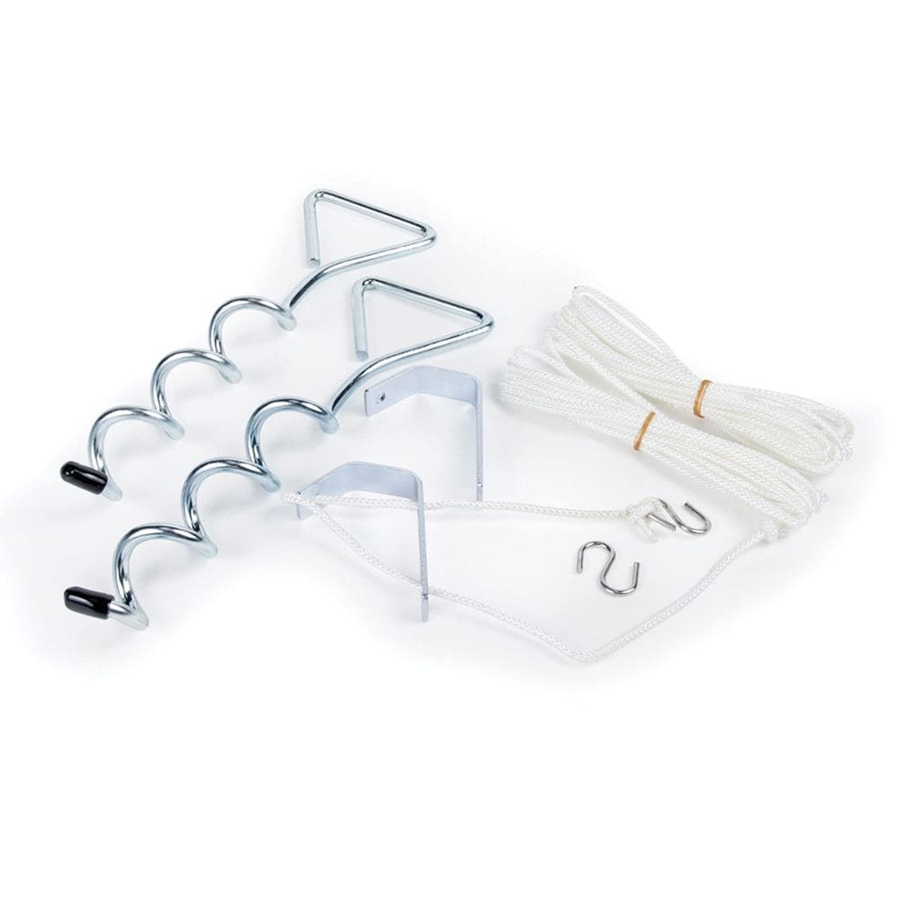 Kit estabilizador de toldo Camco 42563, branco