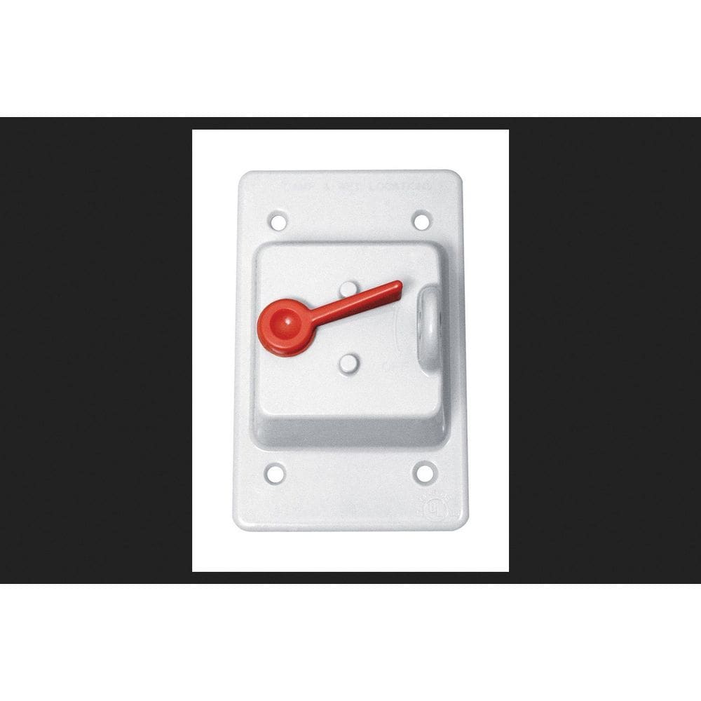 Placa de parede Sigma Electric Retangle 1 Gang Toggle Cover