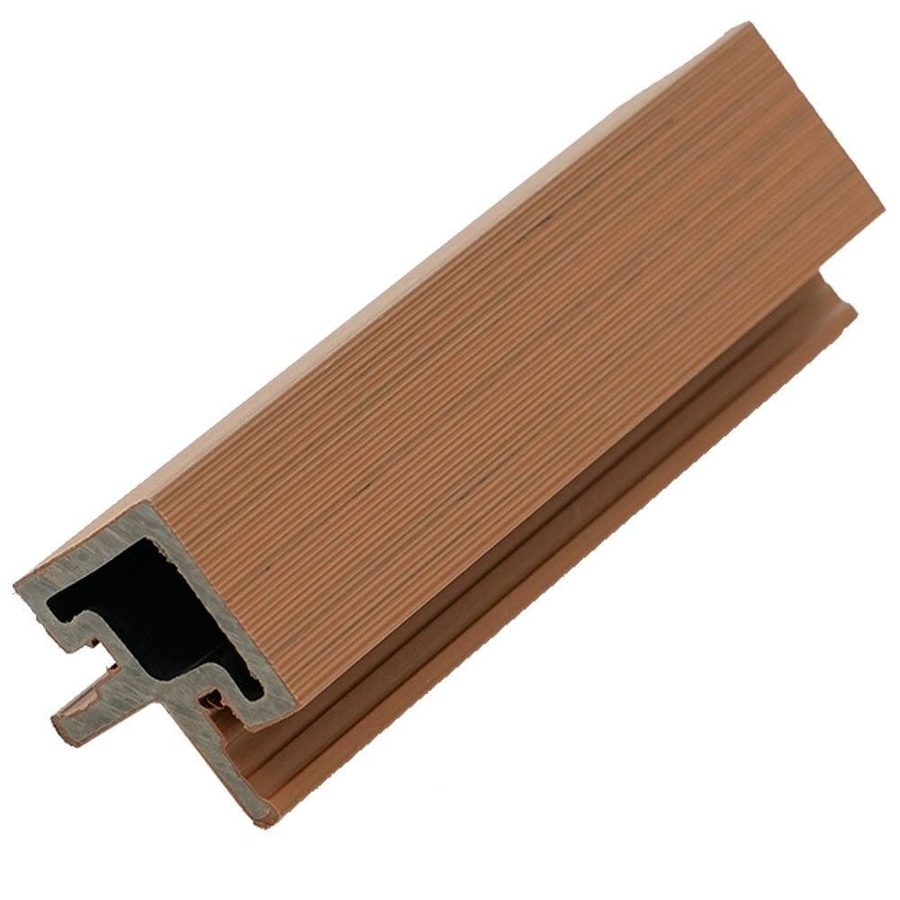 Cantoneira para Painel Ripado Modaza 90° WPC Externo, 4,95 x 290 cm, Tauari