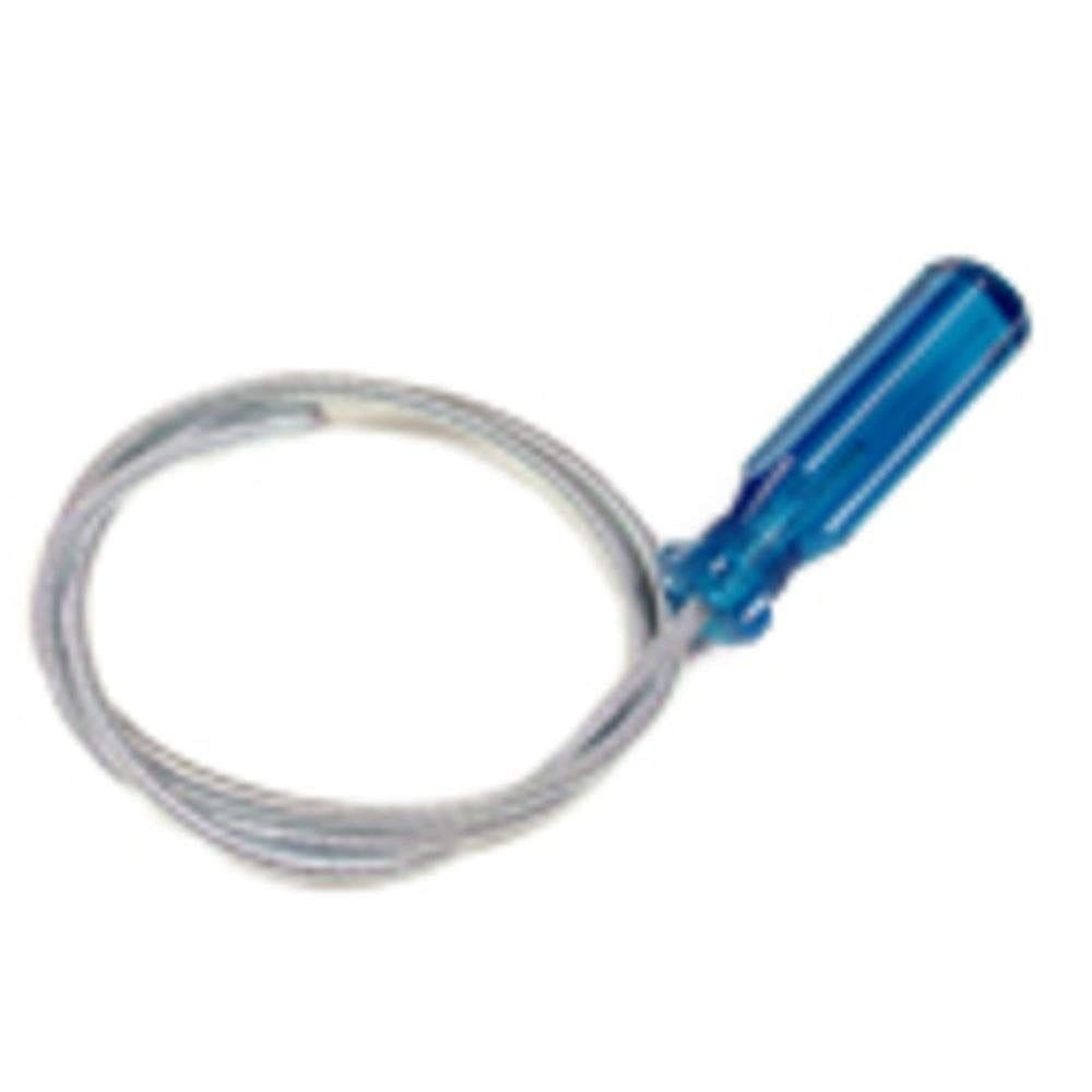 Mostrador de cobra azul de metal 60 cm H