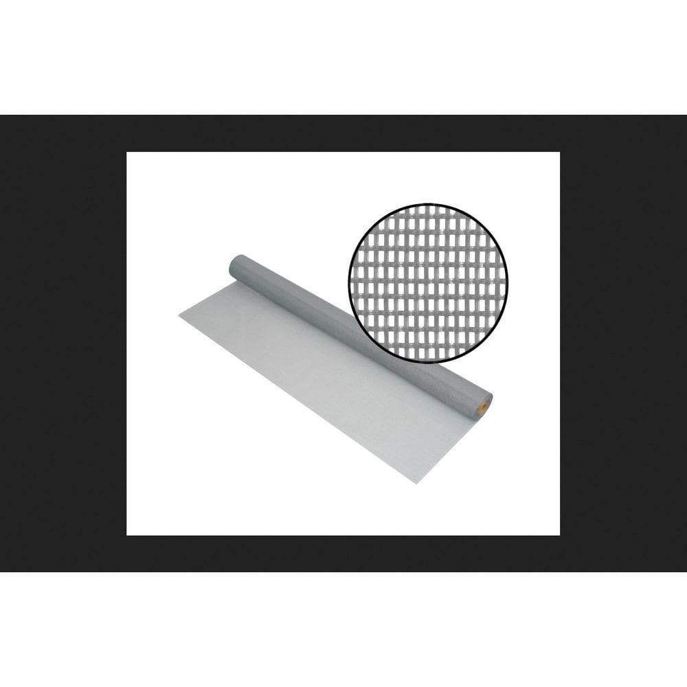 Tecido de tela Phifer Wire 91 cm x 2,1 m de poliéster cinza