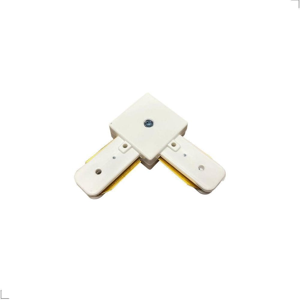 Conector Emenda L Para Trilho 2 Fios Eletrificado Sobrepor