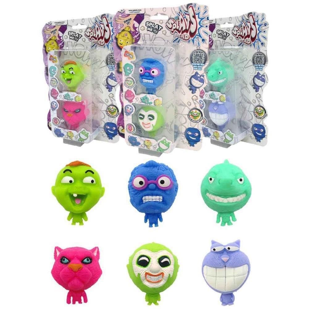 Boneco E Personagem Splats Head 2   S