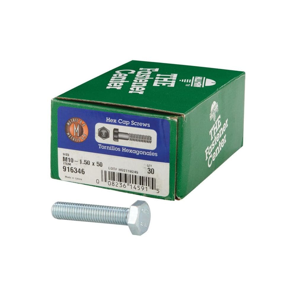 Parafuso Hillman M10-1,50 x 50 mm em aço tratado termicamente 30 unidades