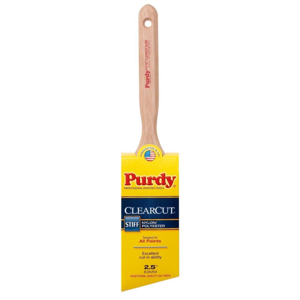 Pincel de pintura Purdy Clearcut Series Glide Angular Trim 2,5 cm