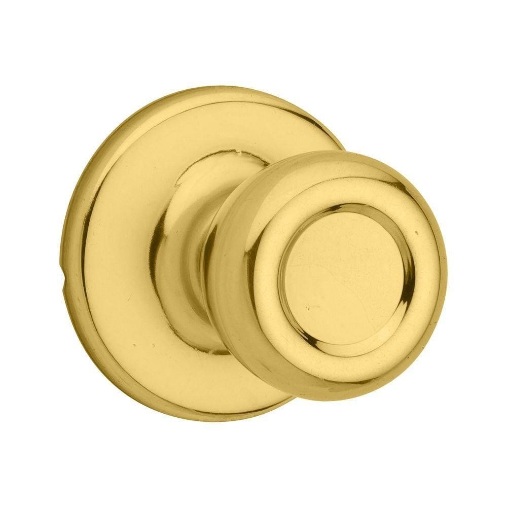 Maçaneta de porta Kwikset 92001-234 Latão polido Tylo