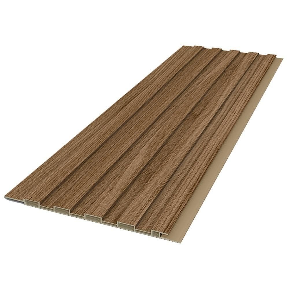 Painel Ripado Modaza WPC Imbuia 16,7 x 285 cm