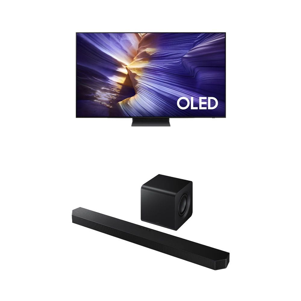Combo Samsung Vision AI TV 77” OLED 4K S90F + Soundbar HW-Q800F