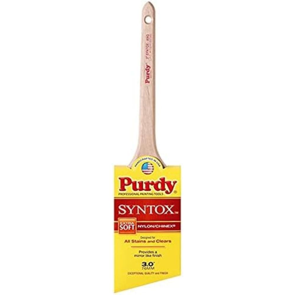 Pincel de pintura Purdy Syntox Angular 7,6 cm de cerdas macias