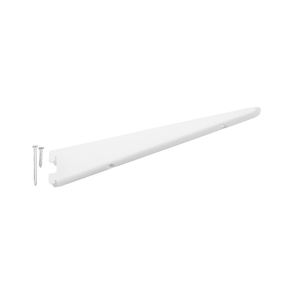 Suporte de prateleira Knape & Vogt 182WH10.5 branco, 0,5 kg