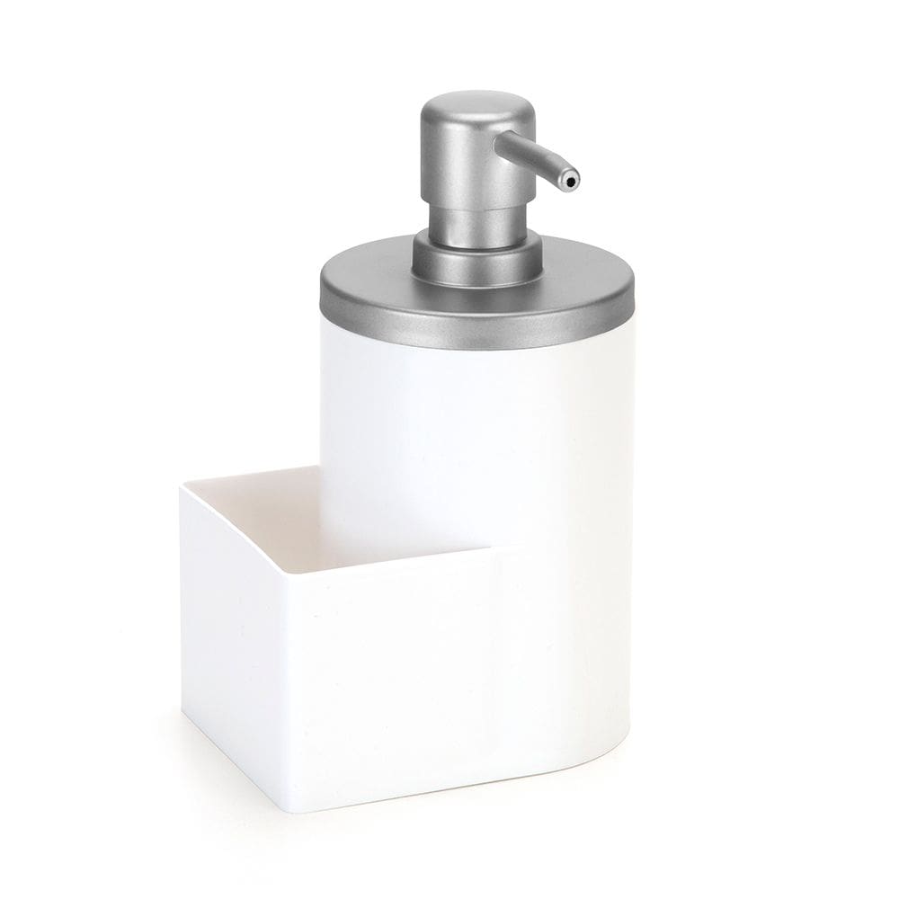 Dispenser Para Detergente E Bucha 600ML Aço Escovado 1163