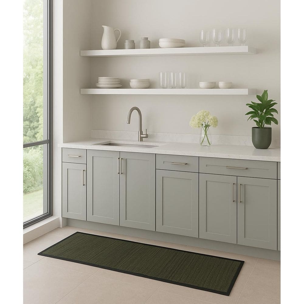 Tapete Passadeira Moderno Antiderrapante 45X120Cm 009