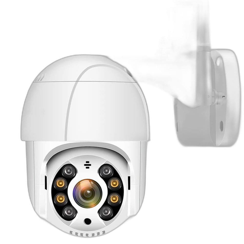 Câmera IP Speed Dome ICSE Wi-Fi Externa à Prova d`Água PTZ
