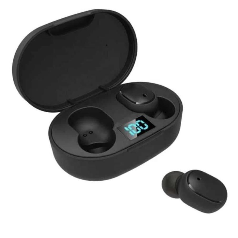 Fone De Ouvido Dual Bluetooth 5.0 Sem Fio - Preto
