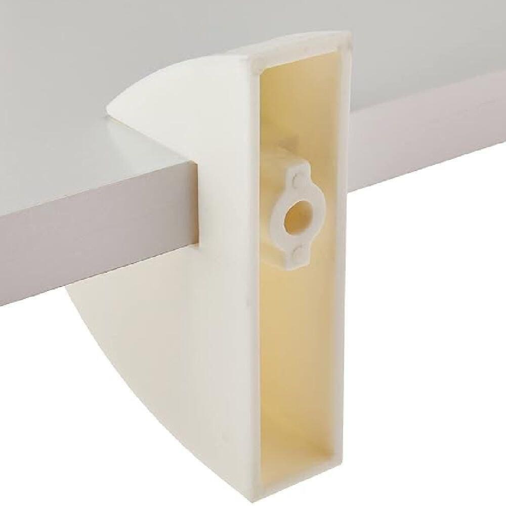 Prateleira Em Mdp Com Suporte 25x40cm Branco - Clip-2540-uv-br - Multivisão