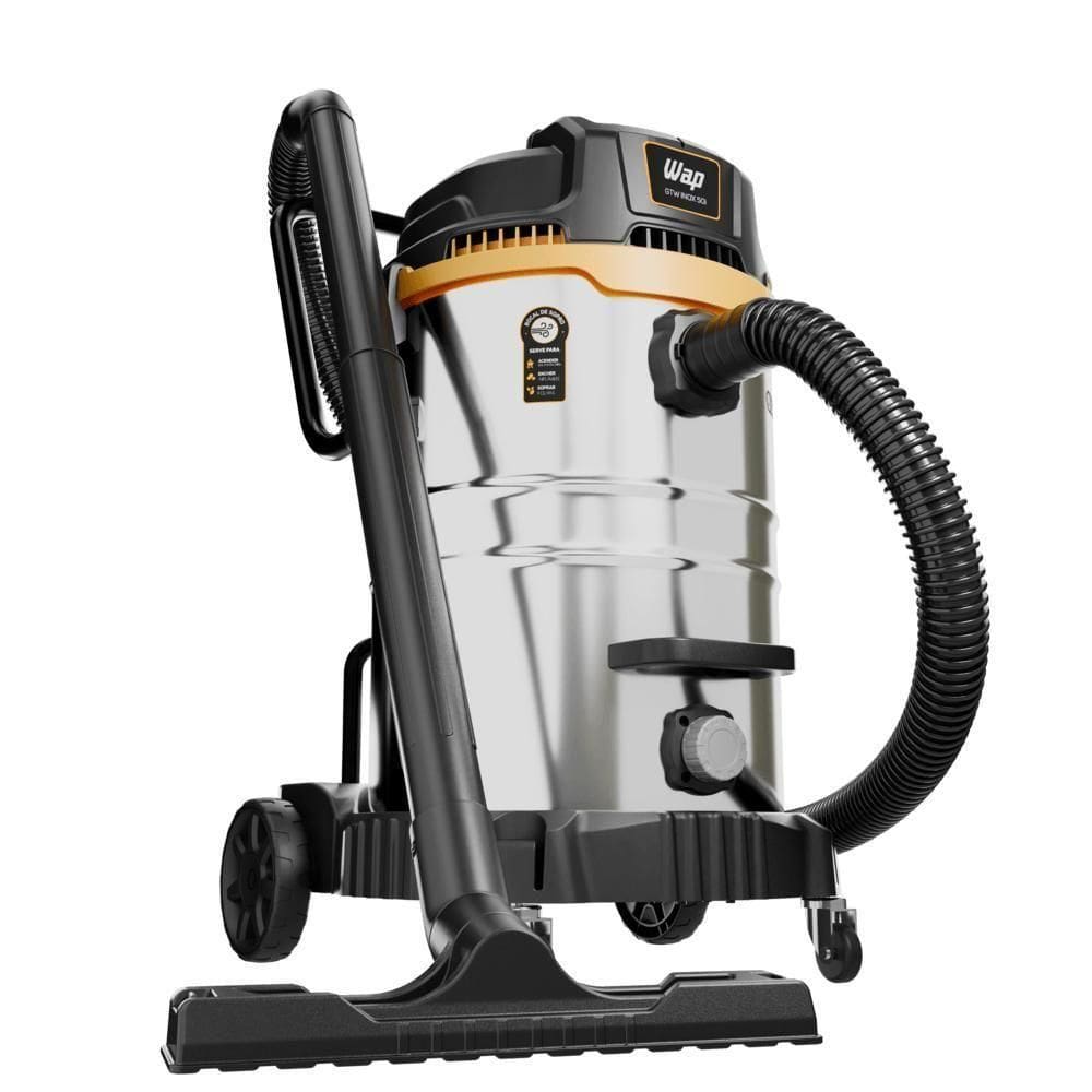 Aspirador De Pó E Água WAP GTW Inox 50L 220V