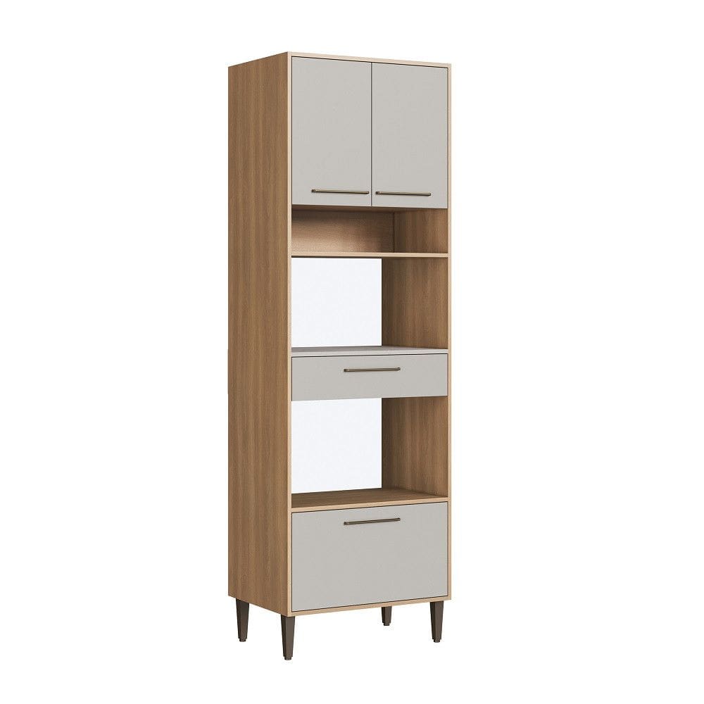 Paneleiro Torre Quente 3 Portas 1 Gaveta Jade Delmarco