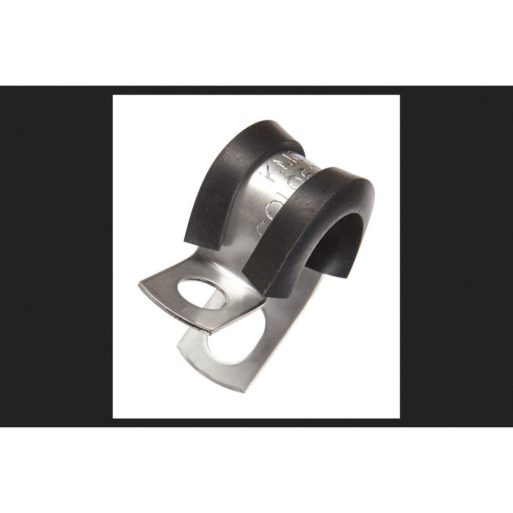 Braçadeira de almofada Jandorf 61532 em aço inoxidável preta