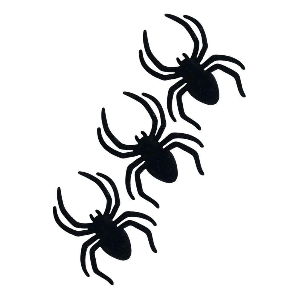 Aranha Hallowen Kit 3 Uni Tarantula Camurça Decoraçao Festa Enfeite Dia Das Bruxas Pegadinha Susto Terror Assustador