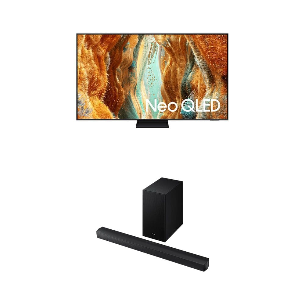 Samsung Vision AI TV 85” NEO QLED 4K QN70F + Soundbar HW-B650F
