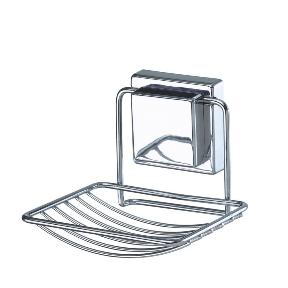 Saboneteira Cromada Fixação Por Ventosa Fixa 1305 Arthi