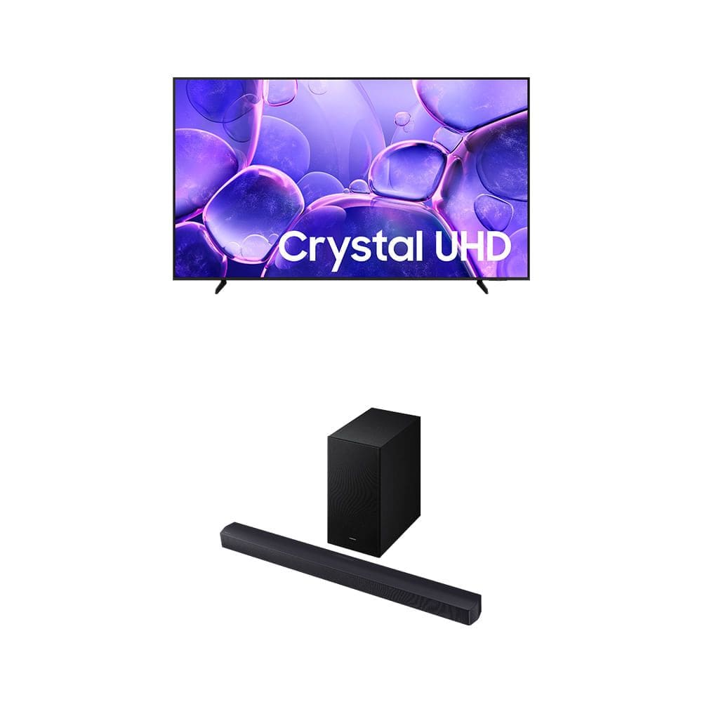 Combo Samsung Smart TV 75” Crystal UHD 4K U8600F + Soundbar HW-B450F