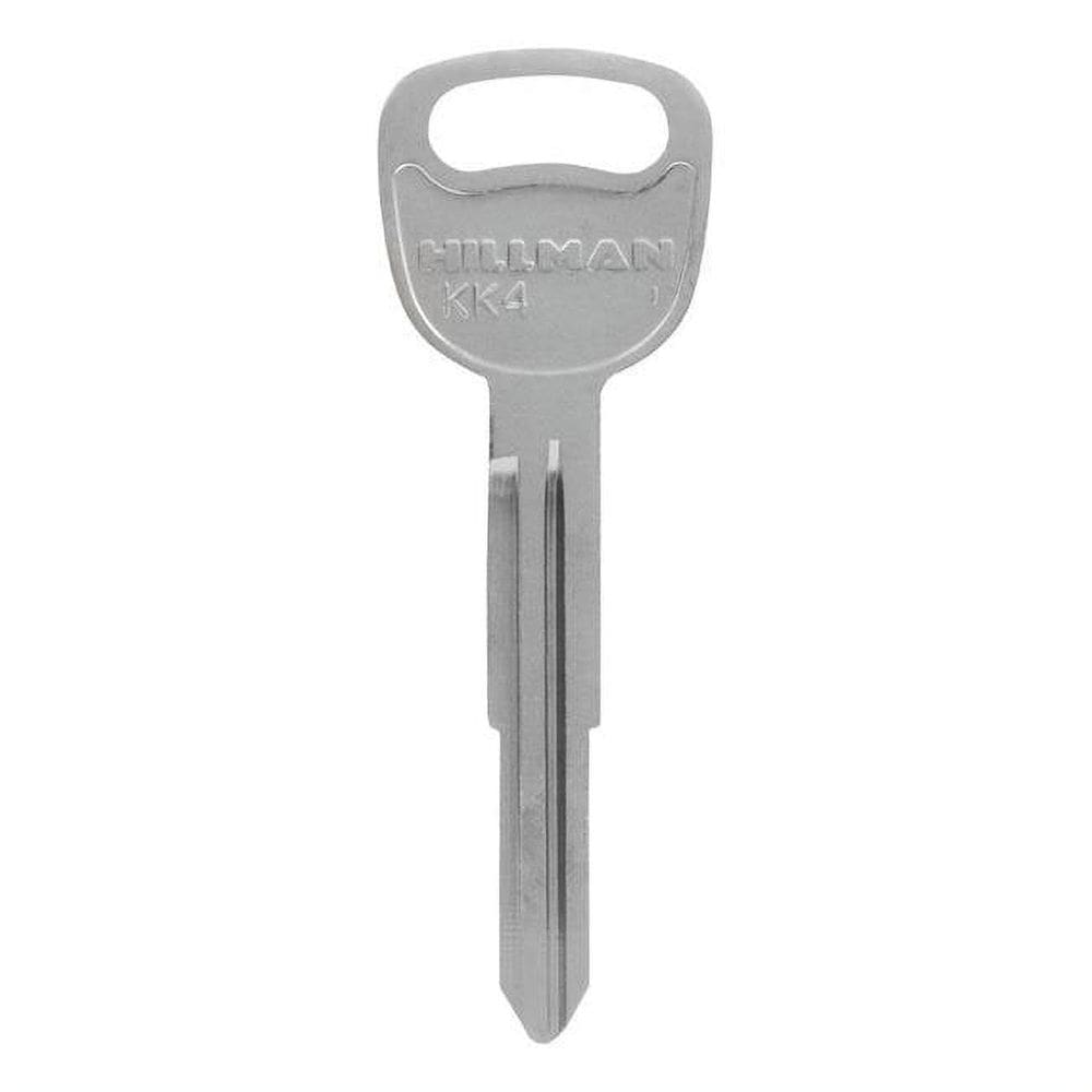 Key Blank Hillman KK-4 para Kia de dupla face