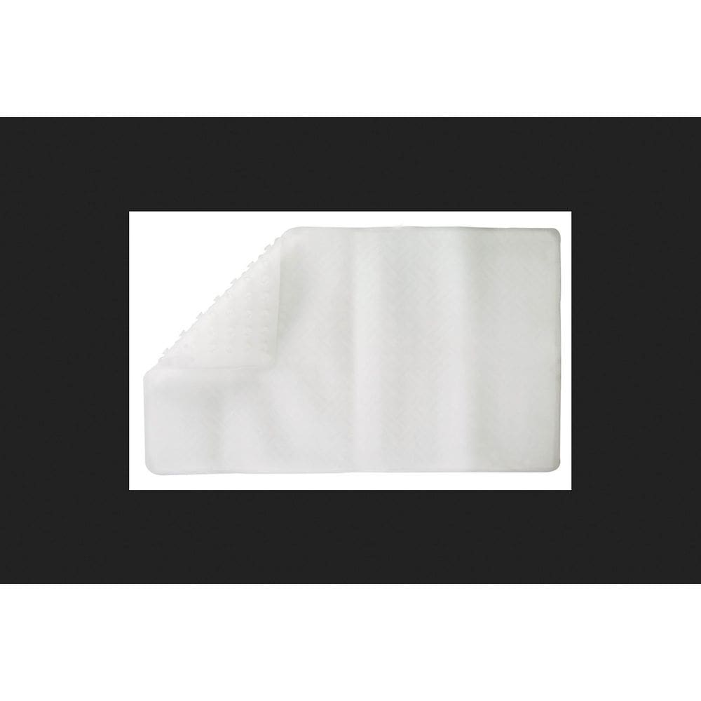 Tapete de banho LIVING ACCENTS Translucent TPE 41x71 cm sem látex