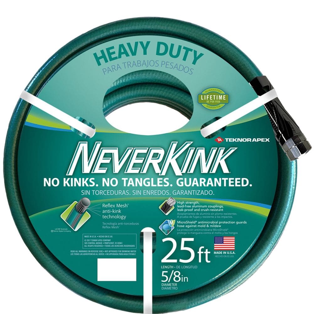 Mangueira de jardim Teknor Apex NeverKink 1,6 cm x 7,5 m Heavy Duty