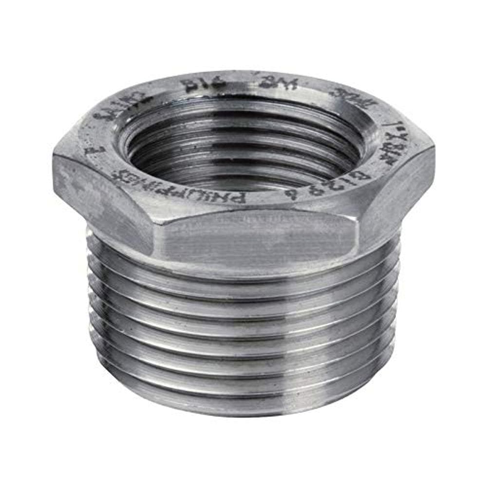 Bucha hexagonal Smith Cooper de aço inoxidável 1/2 “x 1/4”