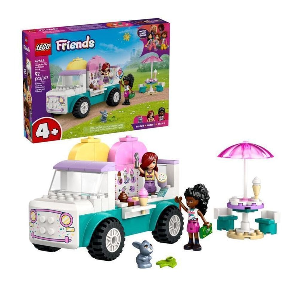 Lego Friends Caminhão De Sorvete Heartlake City 42644