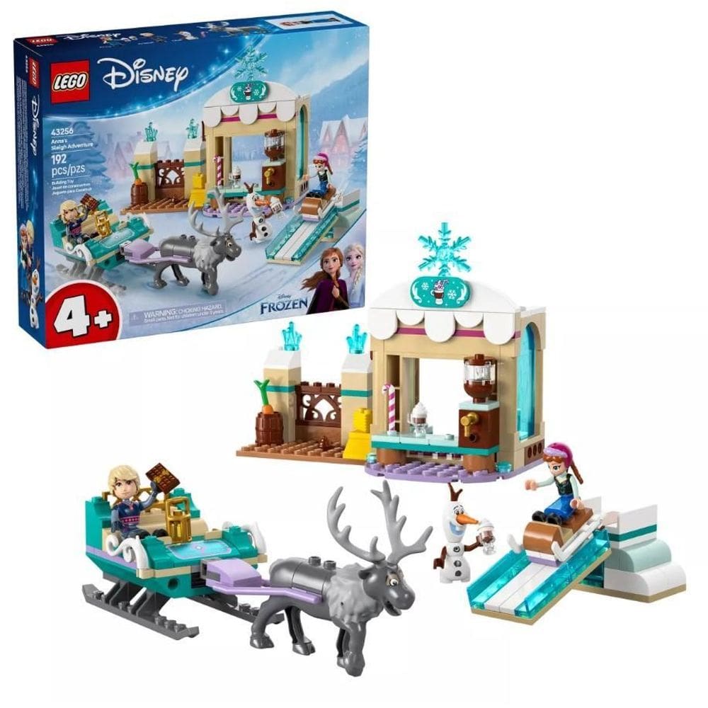 Disney Aventura De Treno Da Anna Lego 43256