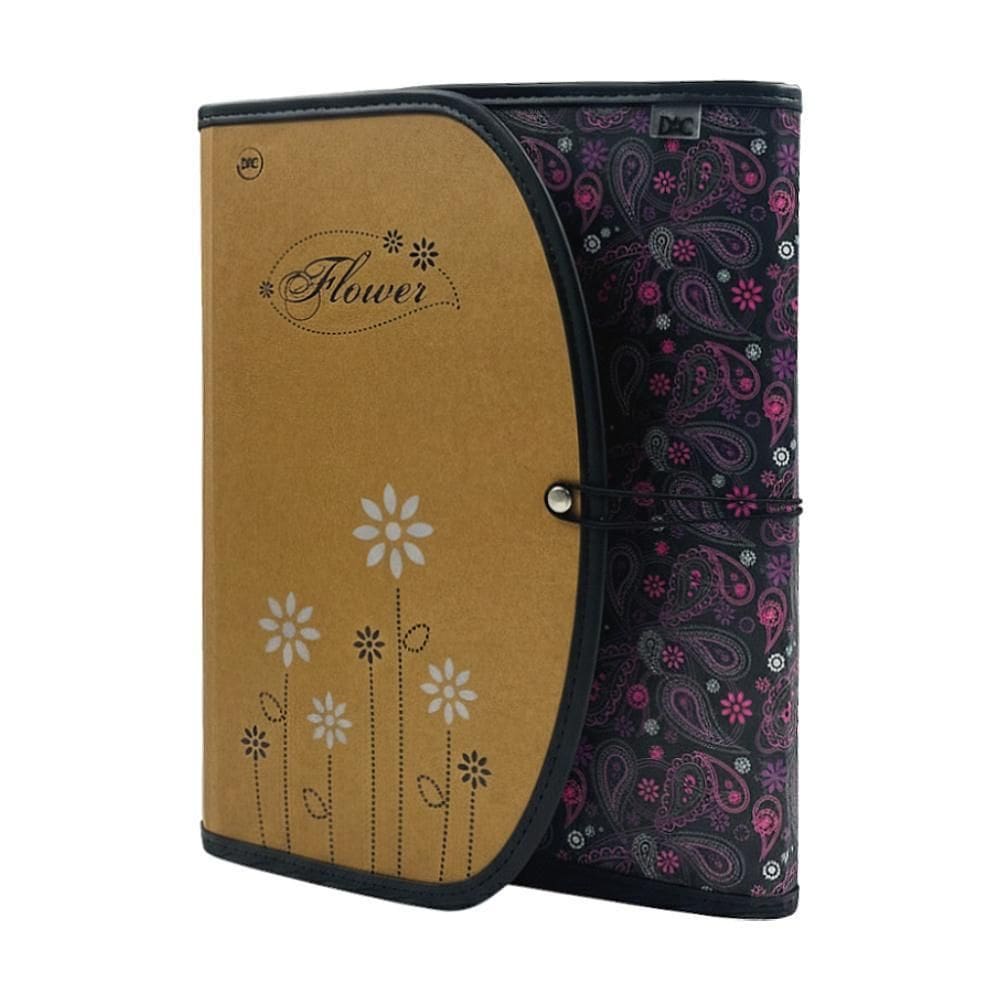 Caderno Universitário Dac 200Fls Flower Com Capa