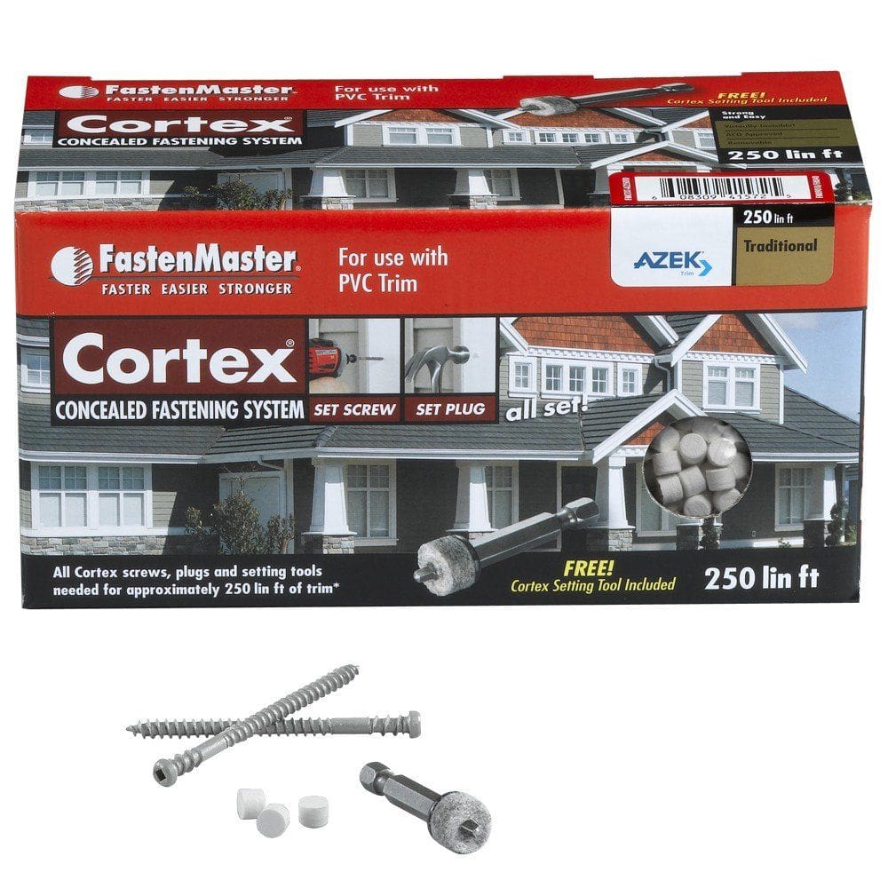 Parafuso de fixação FastenMaster Cortex No. 9 2 em 375 peças