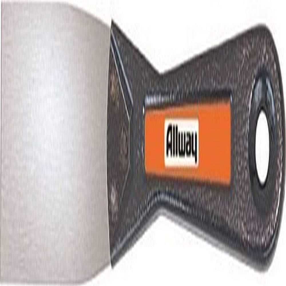 Putty Knife Allway Tools T15F Série T flexível de 3,8 cm, todo em aço