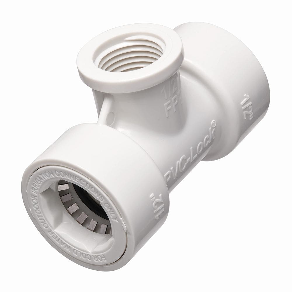 Tee Orbit 33772 1/2 trava de PVC x 1/2 FPT para irrigação