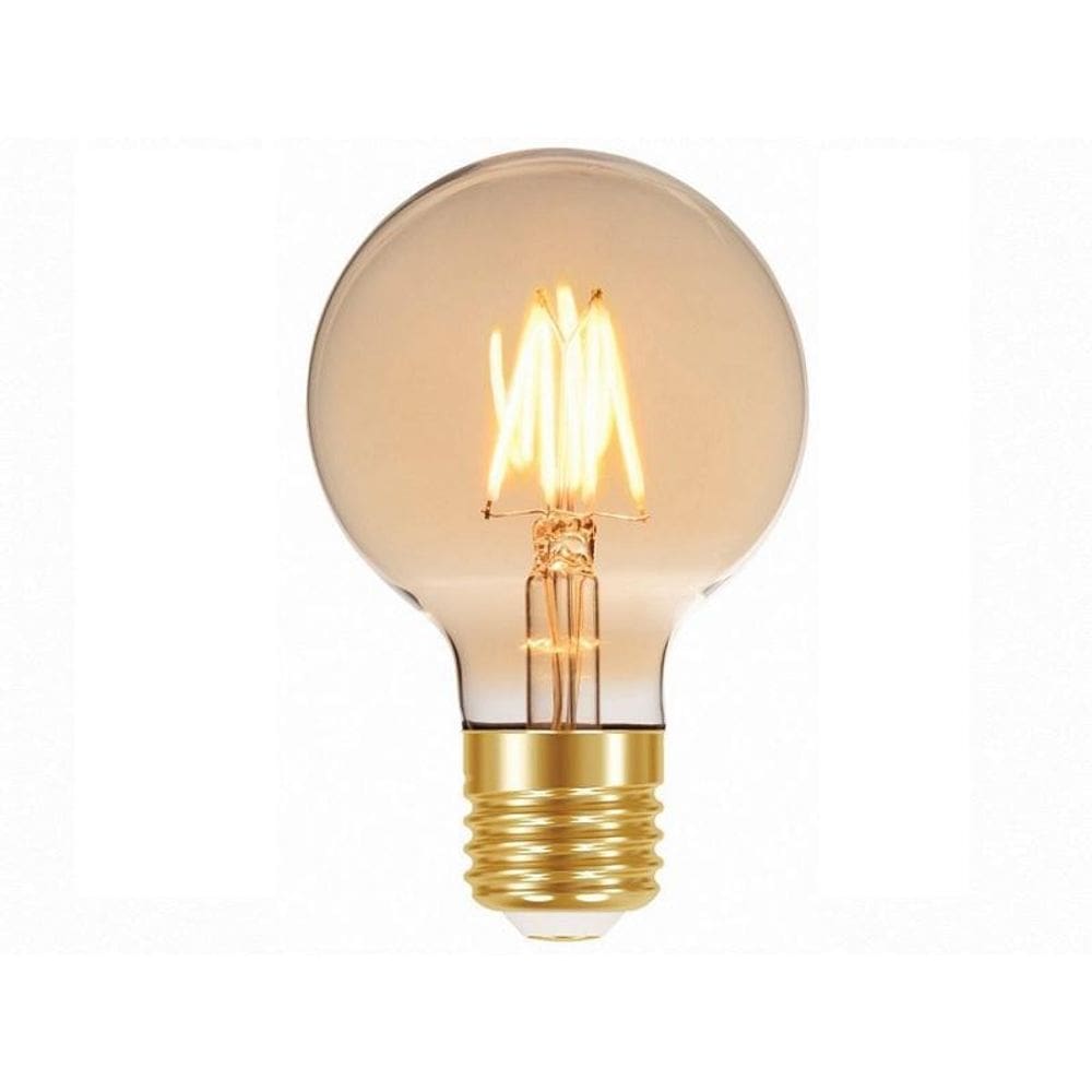 Lâmpada Led Filamento Vintage Globo G125 3W Taschibra