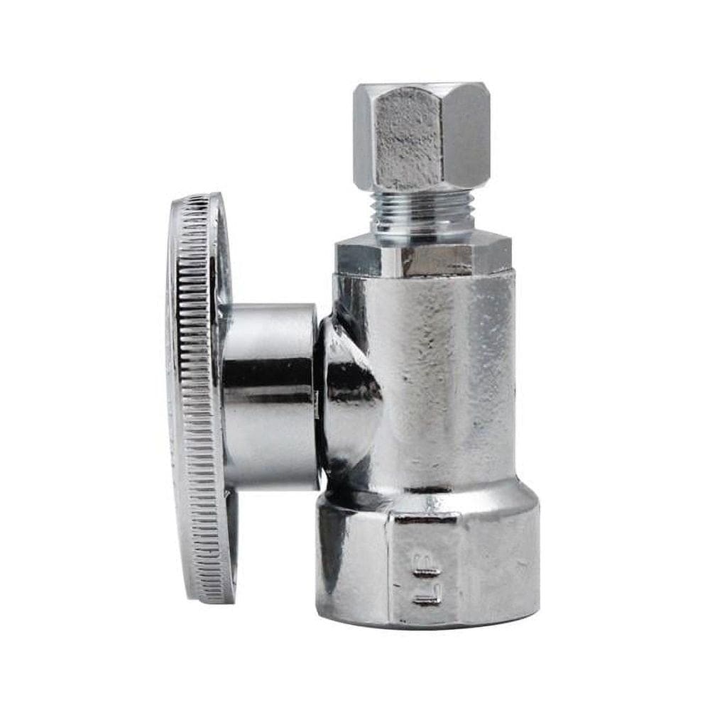 Válvula Keeney Manufacturing Straight 1/2 polegada FIP x 1/4 polegada Comp