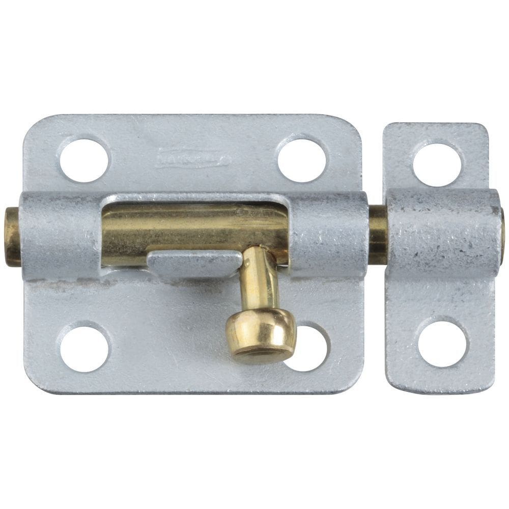Parafuso de barril National Hardware N151-852 V834 em aço galvanizado