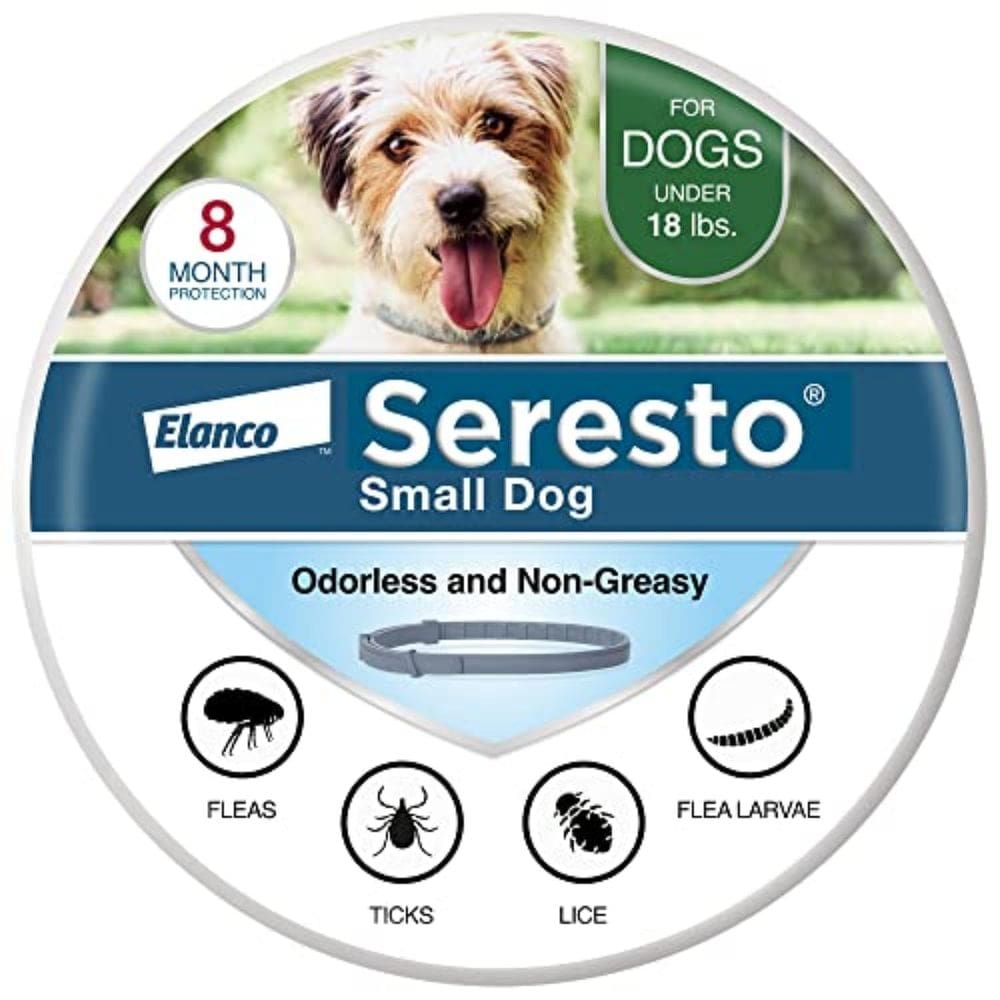 Coleira de tratamento de pulgas e carrapatos Seresto Small Dog 8 meses